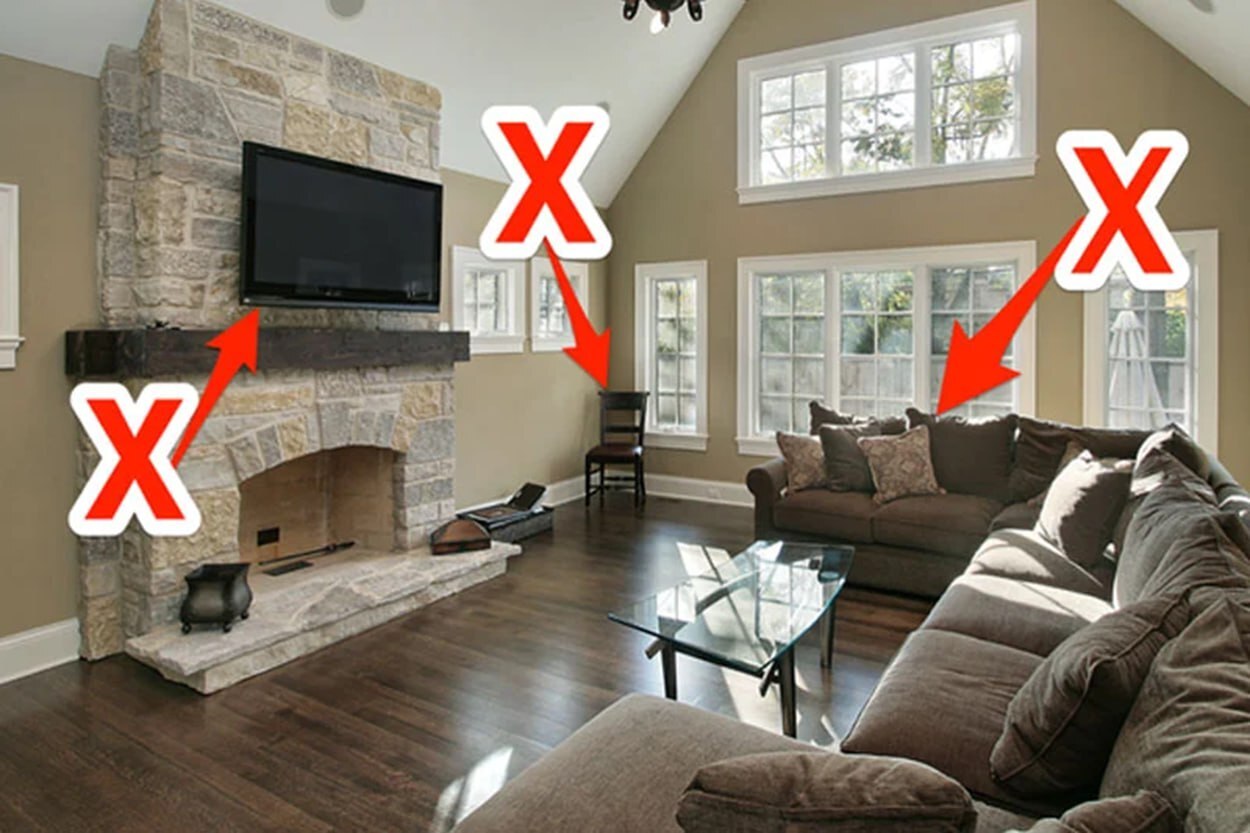 ۵ اشتباه رایج در چیدمان منزل